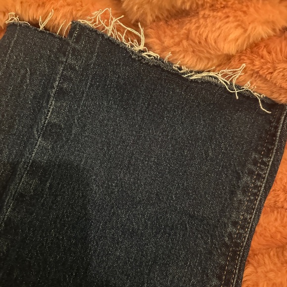 NWT J Crew 9" demi-boot crop jean in Dark Worn wash Size 26 petite - Picture 6 of 7